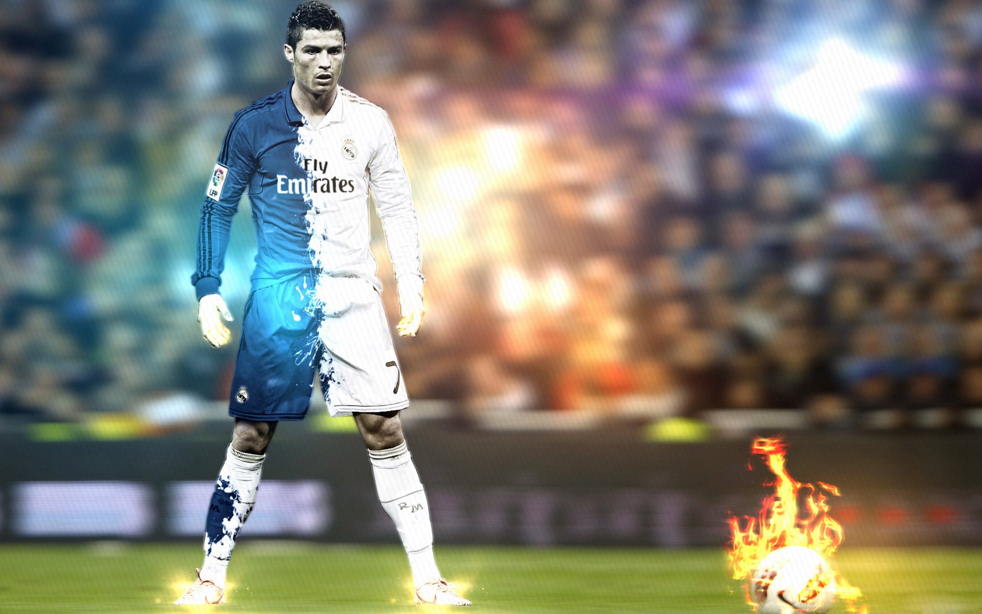 西甲明星战：突破防线，精彩进球！，西甲十大进球